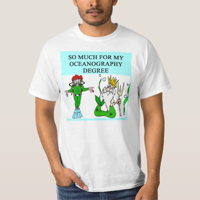OCEANOGRAPHY oceanographer T-Shirt (Front)