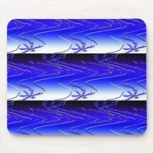 Oceans art mouse mat