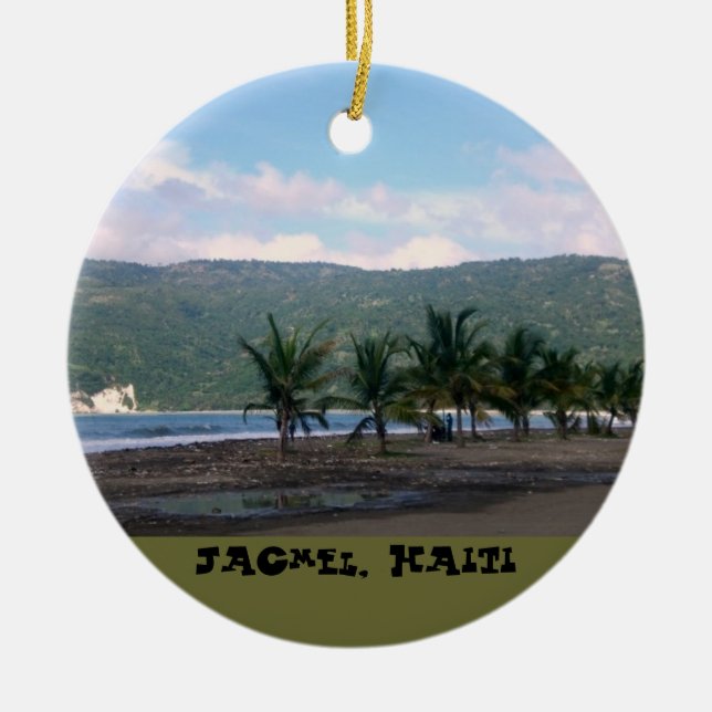 Oceans away ceramic tree decoration (Front)