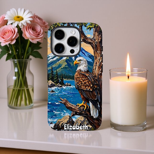 Ocean's Edge: Eagle and Peak Case-Mate iPhone Case (Creator Uploaded)