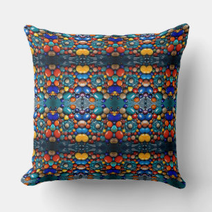 Ocean's Gem Mosaic Cushion