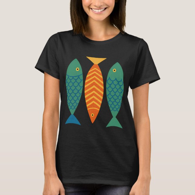 Ocean's Mosaic of Three T-Shirt (Front)