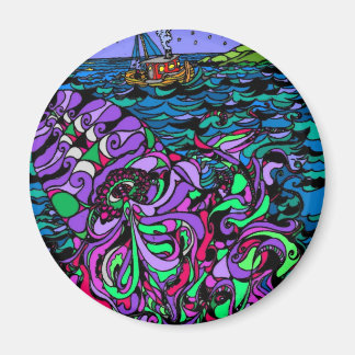 Oceans mystery magnet