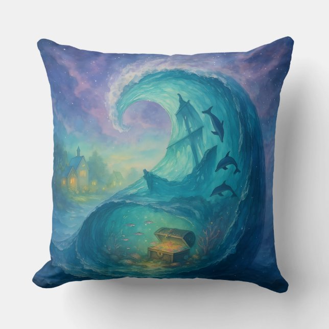 Ocean's Mystery Pillows (Front)