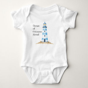 Oceans of Cuteness Ahead – Nautical Baby Bodysuit