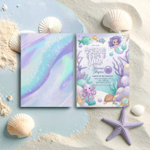 Oceans of Fun Mermaid Birthday V1 ID1142