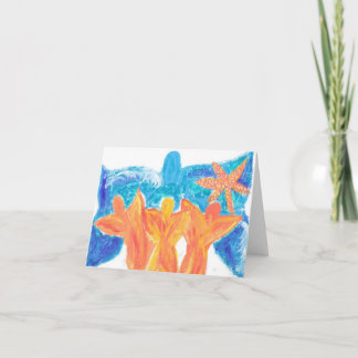 Oceans of Hello.. Card