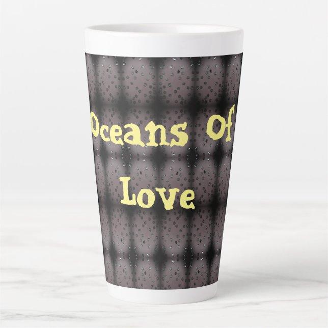 Oceans Of Love Latte Mug (Front)