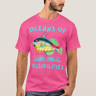Oceans Of Possibilities Kids Summer Reading Motiva T-Shirt