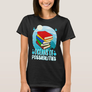 Oceans Of Possibilities Summer Reading 2022 Librar T-Shirt