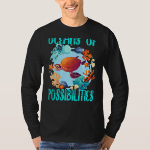 Oceans Of Possibilities Summer Reading 2022 Sea Tu T-Shirt