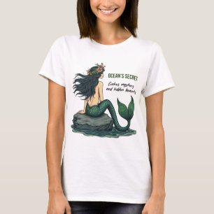 Ocean's Secret Mermaid Graphic  T-Shirt