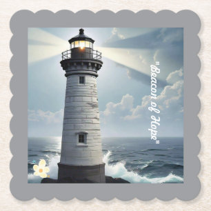 "Ocean's Soothing" Paper Coaster