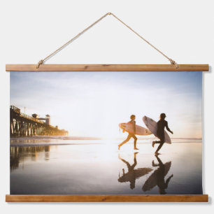 Oceanside Beach Hanging Tapestry