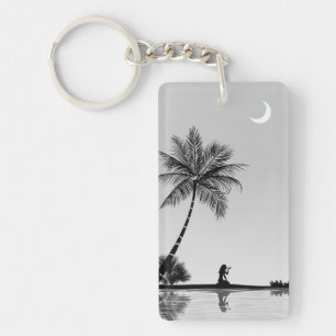 Oceanside bliss key ring