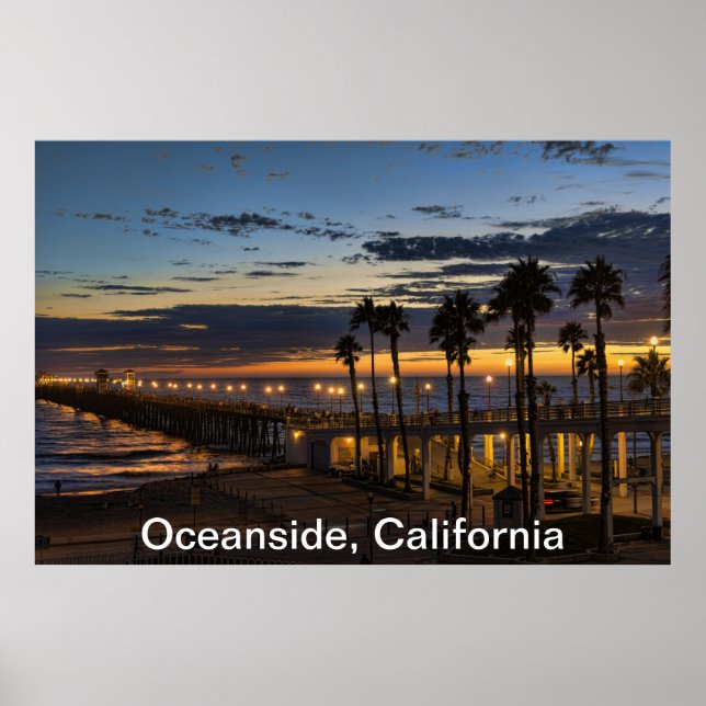 Oceanside, California Poster (Front)