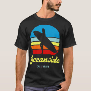 Oceanside California Surf Girl T-Shirt