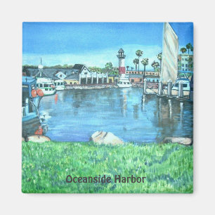 Oceanside Harbour - Magnet
