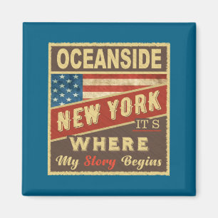 Oceanside Ny Its Where My Story Begins  Magnet