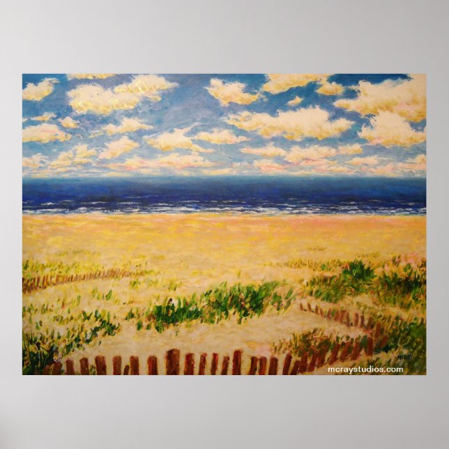 "Oceanview" Poster (Front)