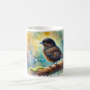 Ocellated Tapaculo 290824AREF120 - Watercolor Coffee Mug