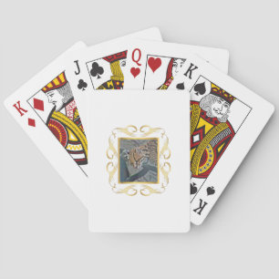 Ocelot Framed Playing Cards