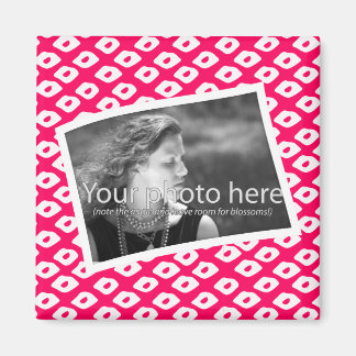 Ocelot Photo Frames - Red Magnet