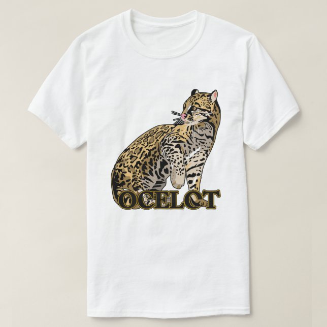 Ocelot T-Shirt (Design Front)