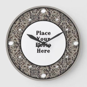 Ocelot Your Photo Wall Clock
