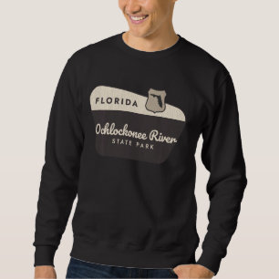 Ochlockonee River State Park Florida Welcome Sign Sweatshirt