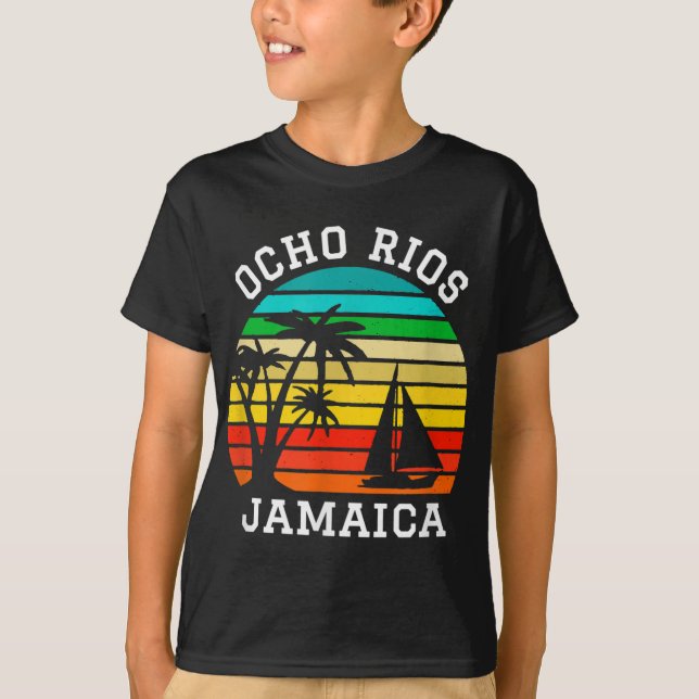 Ocho Rios Jamaica Matching Family Vacation T-Shirt (Front)