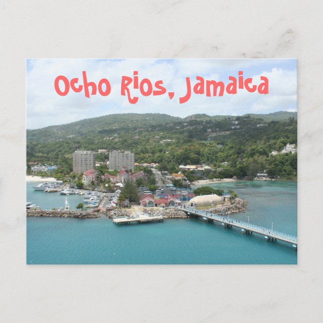 Ocho Rios, Jamaica Postcard (Front)