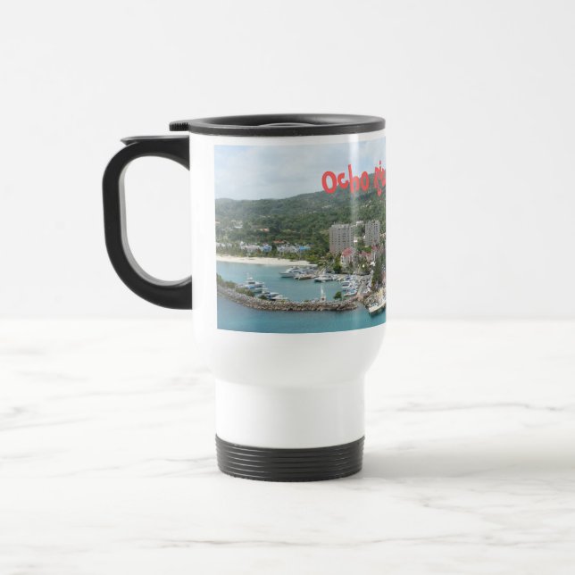 Ocho Rios, Jamaica Travel Mug (Left)