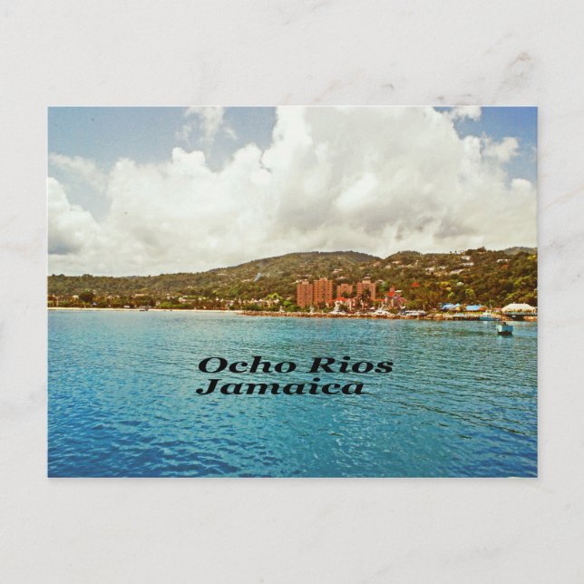 Ocho Rios jJmaica Postcard (Front)