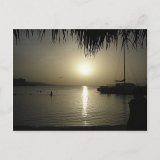 Ocho Rios Sunset Postcard