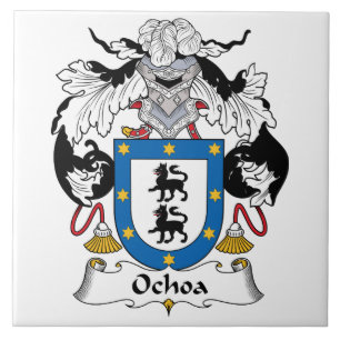 Ochoa Family Crest Tile