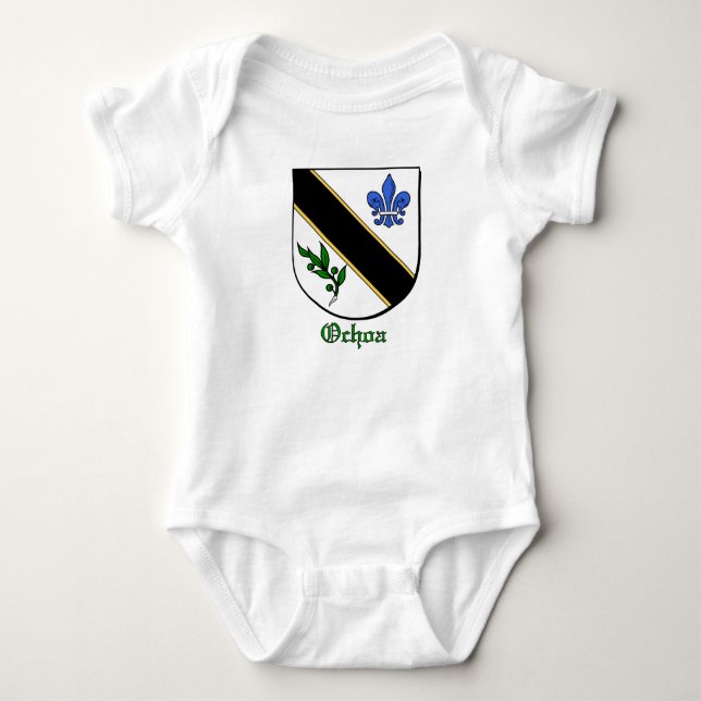 Ochoa Family Shield Infant Creeper (Front)