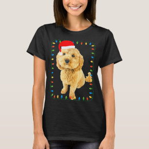 Ochon Puppy Dog Christmas Party Bicho Bichon Odle  T-Shirt