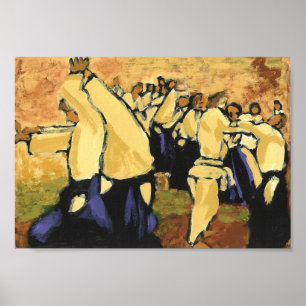 Ochre Aikido Seminar Sketch Poster