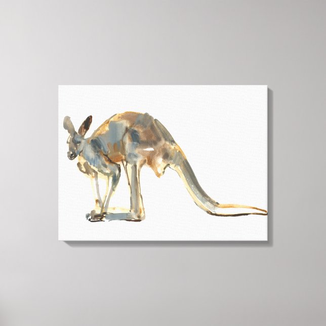 Ochre Dusted Canvas Print (Front)