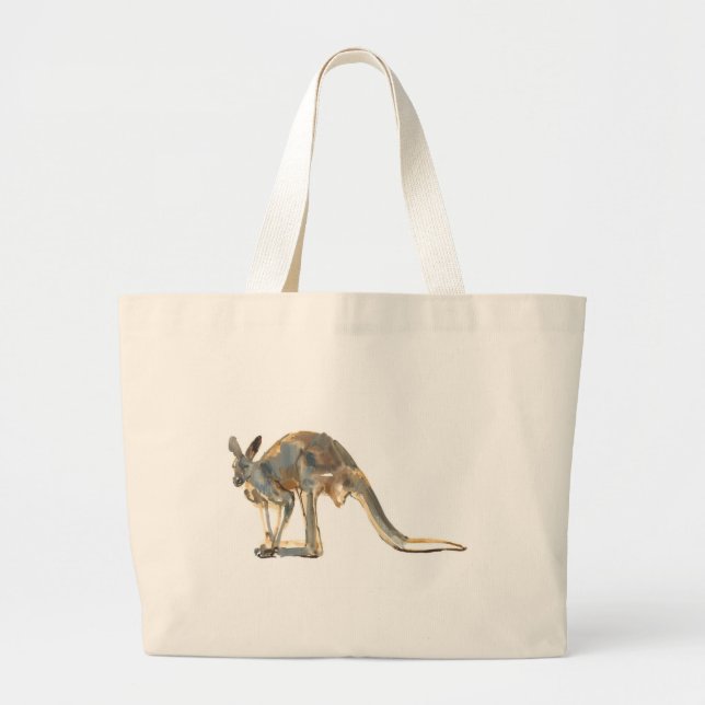 Ochre Dusted Large Tote Bag (Front)