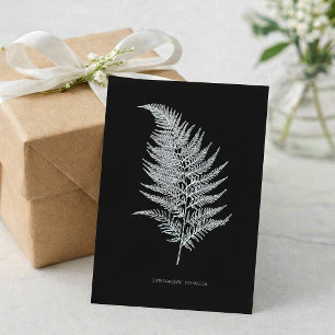 Ochre Fern Frond, Gymnogramma Ochracea  Card