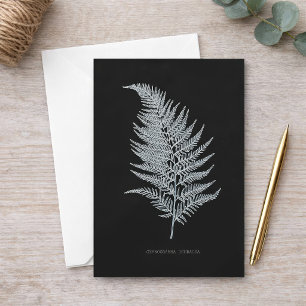 Ochre Fern Frond, Gymnogramma Ochracea  Thank You Card