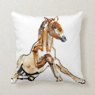 Ochre Foal Cushion