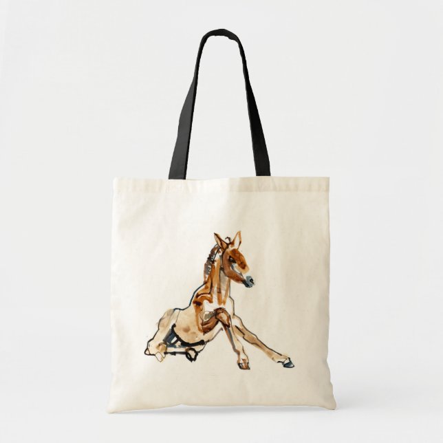 Ochre Foal Tote Bag (Front)