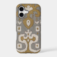 Ochre Ikat I