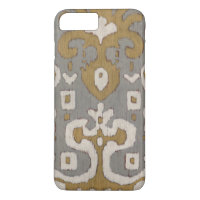 Ochre Ikat I