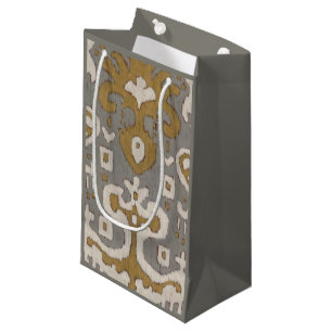 Ochre Ikat I Small Gift Bag