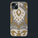 Ochre Ikat II iPhone 13 Case<br><div class="desc">Patterns</div>