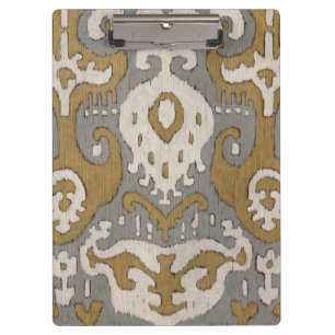 Ochre Ikat II Clipboard